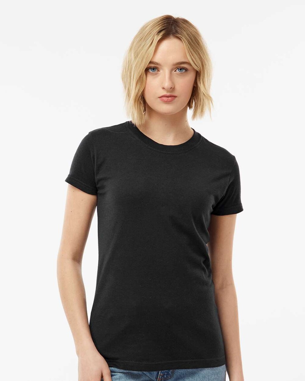 Tultex® Women's Fine Jersey Slim Fit Short Sleeve Crewneck T-Shirt